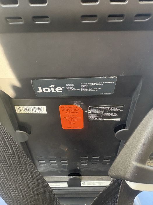 Joie Стол за кола 0- 36 кг Every Stage FX Isofix