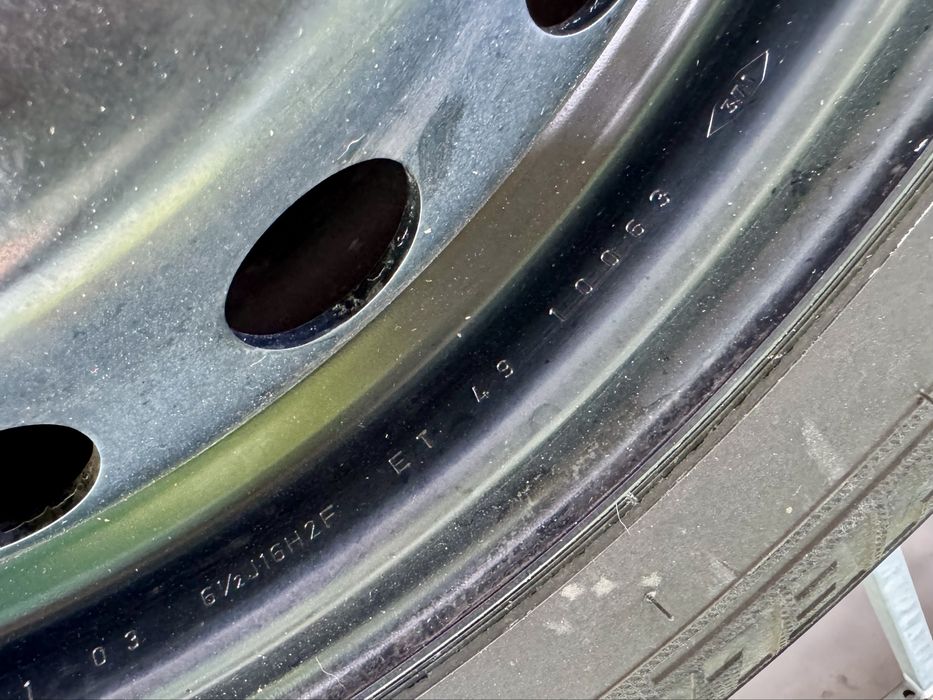 НОВA Резервна гума+джанта 16цола 4x100 за Renault,Dacia,Nissan