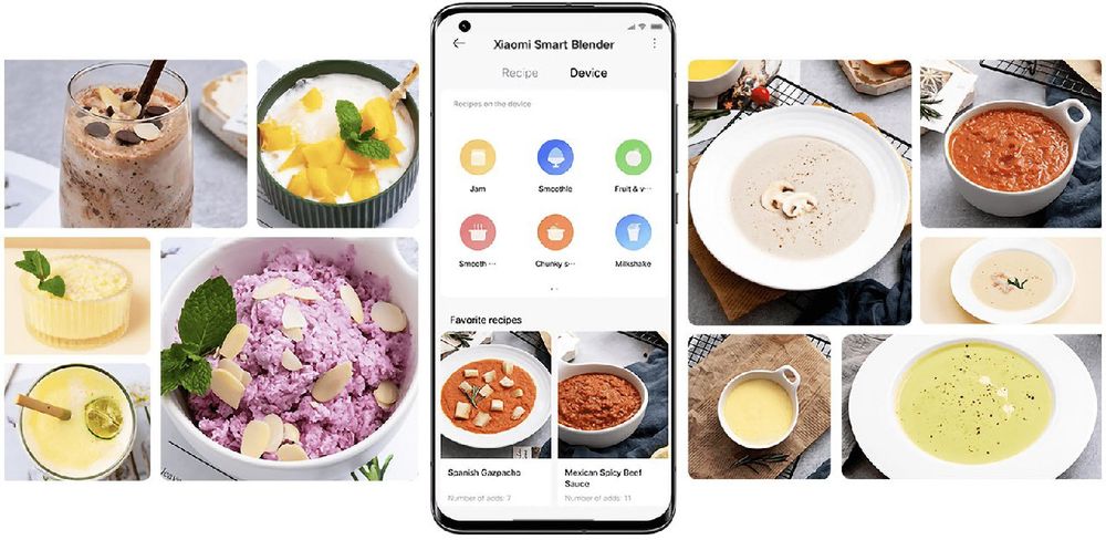 Умный блендер Mi Xiaomi Smart Blender(Global, год гарантия!)