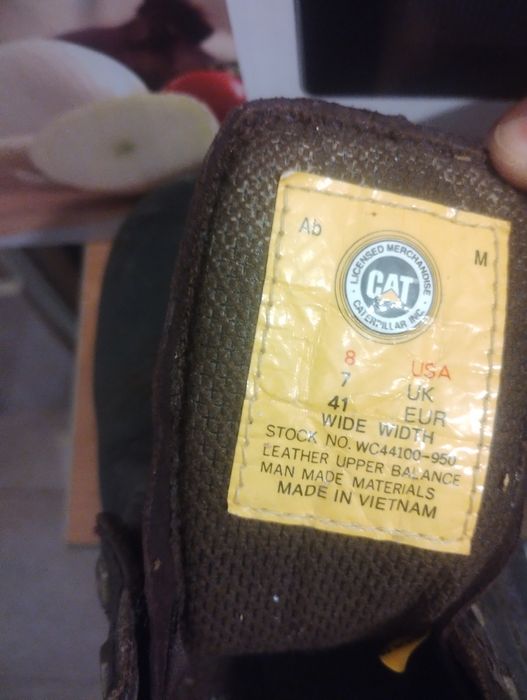Работни обувки ..Cat