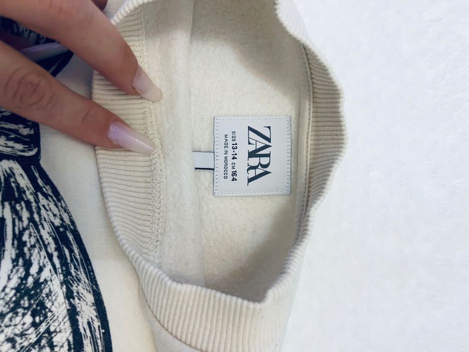 Bluză/ hanorac Zara 13-14 ani, 164 cm bej