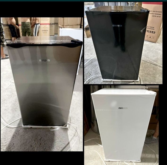 Бесплатная Доставка Холодильник Aiwa с гарантией в наличии 3 цвета