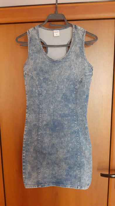 Дънкова рокля,размер S