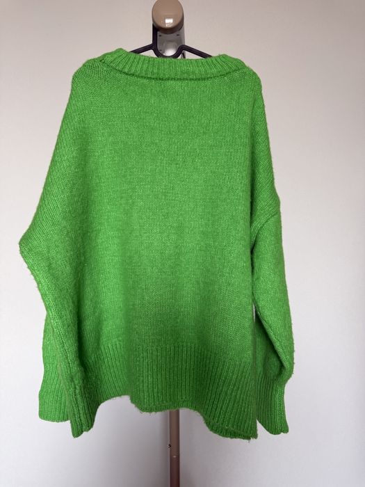 Pulover Zara oversize verde M