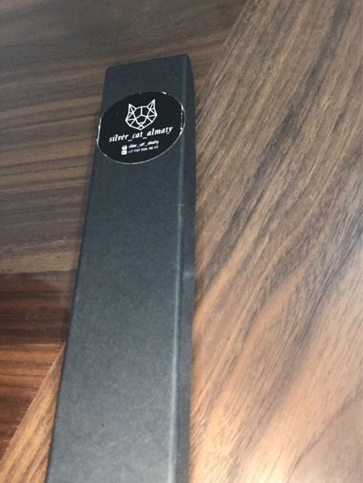 Цепочка серебро , якорь