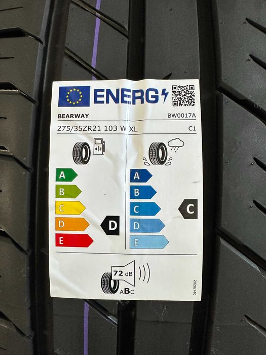 Летен Спорт Пакет Bearway 275/35R21 315/30R21  2753521  3153021