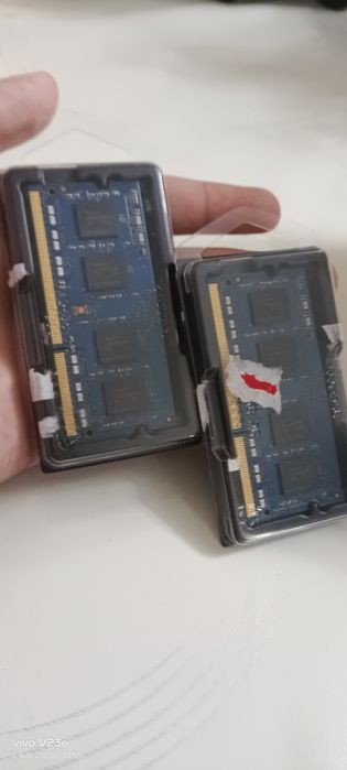 Оперативная память 2 плашки по 4 гб