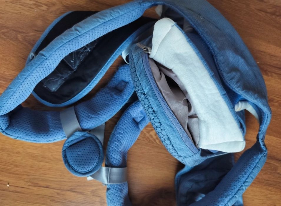 Ham Sistem de purtare bebe. Albastru de calitate