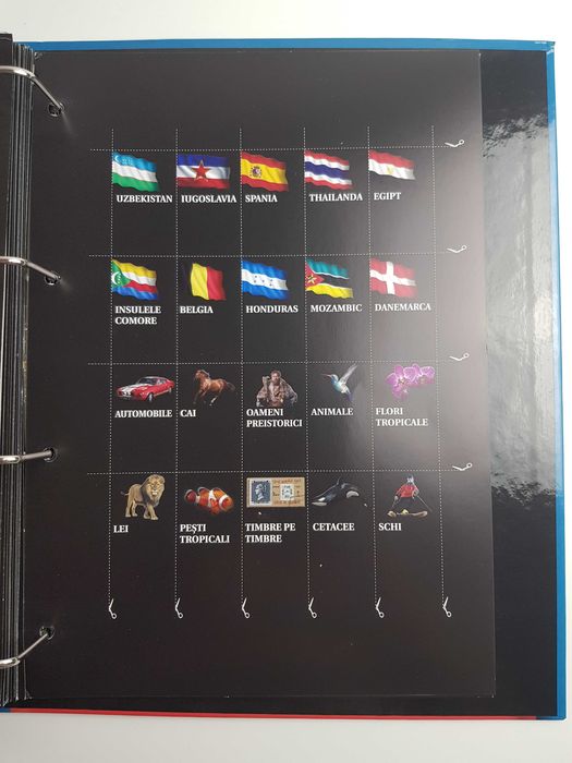 Vand colectie Timbre de pe Glob - Hachette