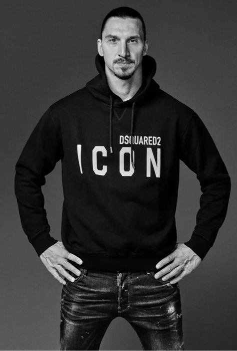 DSQUARED2 X Zlatan Ibrahimovic ICON Мъжки Суичър Горница Раз.S