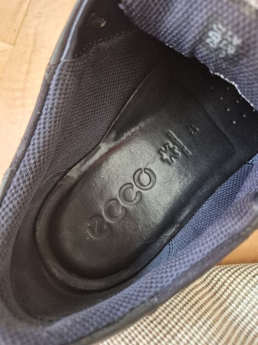 Pantofi sport premium Ecco, Mens Sneak Low-top, Piele, Bărbați - 43