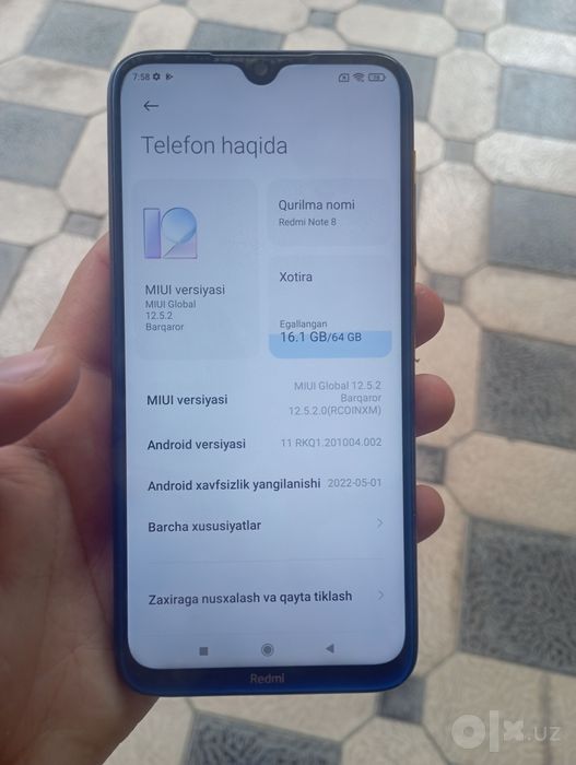 Redmi note 8 srochna sotladii