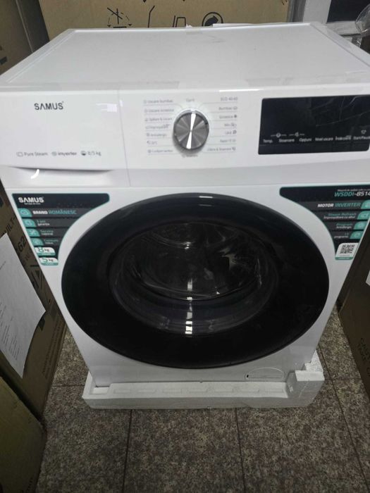 Masina de spalat Noua resigilata cu uscator Samus WSDDI-85140, 8kg / 5kg, 1400rpm