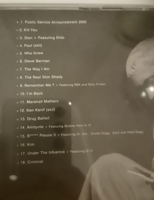 Оригинален музикален диск - Eminem - The Marshall Mathers LP