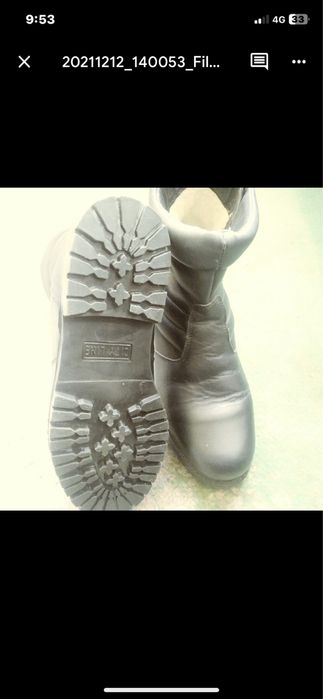 Зимни ботуши ВG.Естестена кожа.43номер