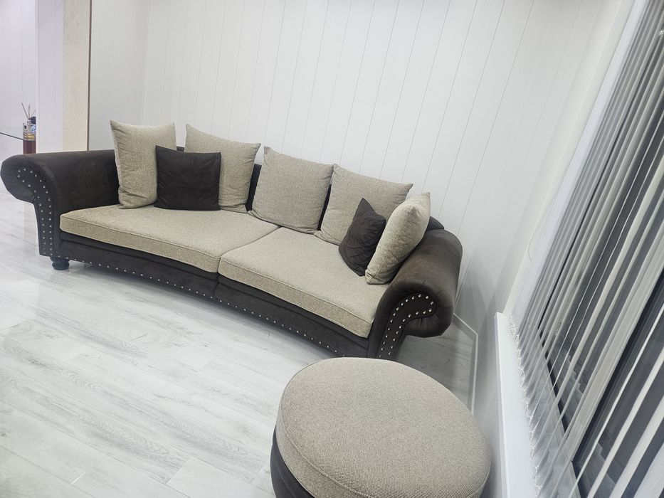 Немски диван "Шалеп" Lanpseape заедно с табуретка