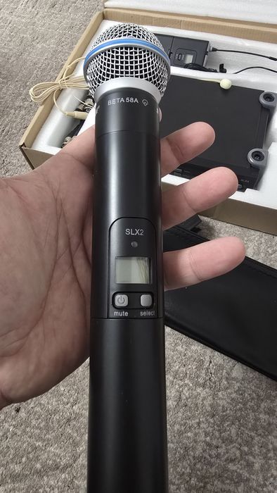 Microfon wireless Shure SLX – aproape nou