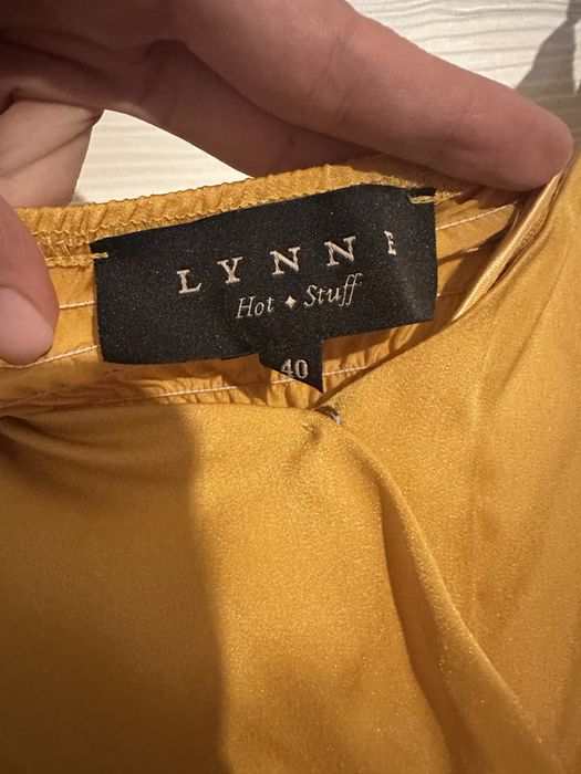 Дълга официална рокля Lynne 40 жълта