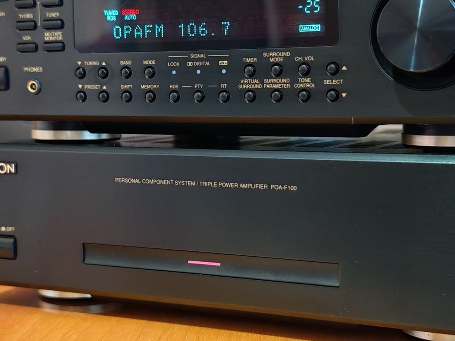 Denon AVR-F100/POA-F100 Luxury Series. Sunet de calibru. Preț fix !