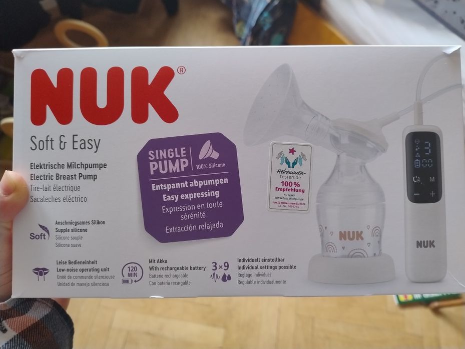 Единична помпа NUK soft &easy