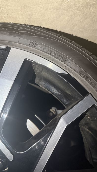 Jante Toyota R19 + Anvelope vară Yokohama BlueEarth GT 195/50 R19