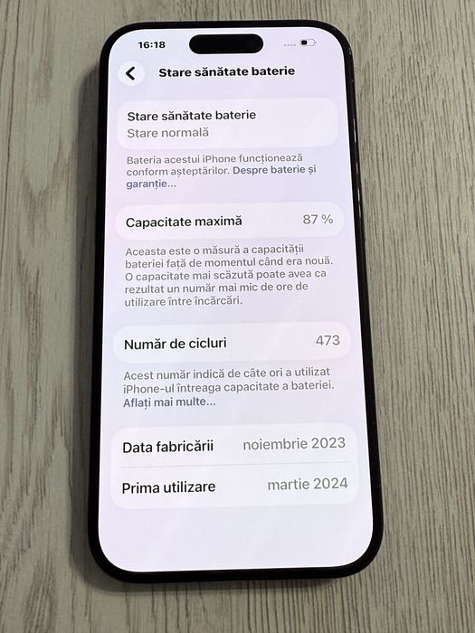 iPhone  15 Pro Blue 128 Gb!