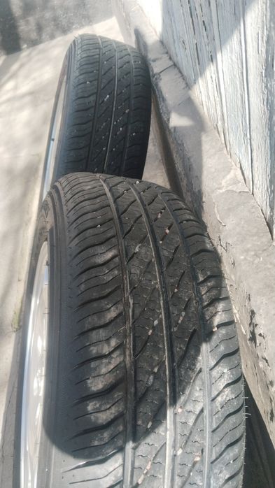 Диски на Ауди,с летней резиной,