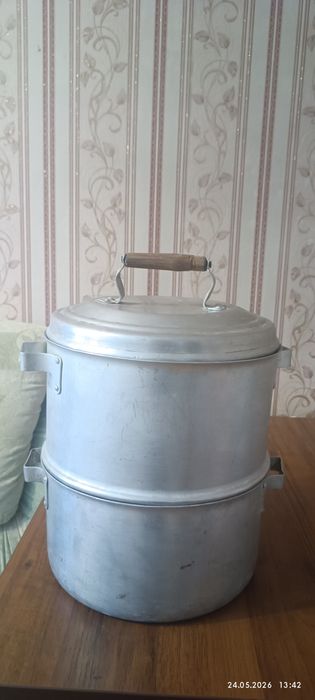 Мантоварка алюминиевая.