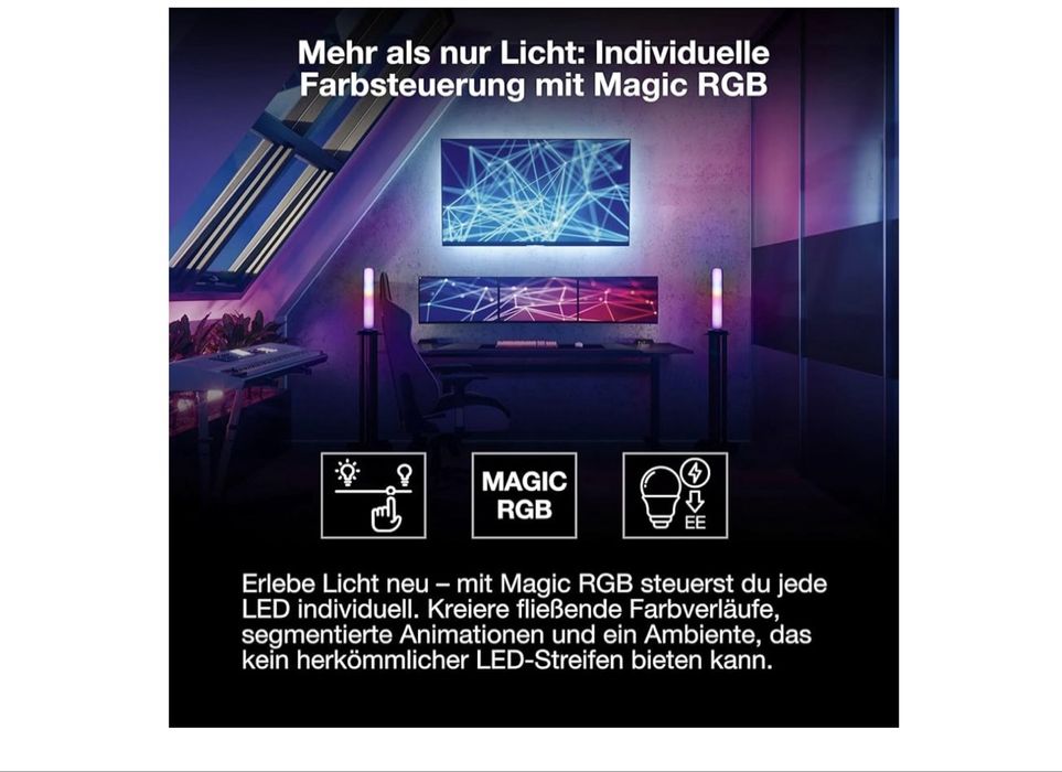 Bandă LED Ledvance Smart+ WiFi Flex 3M, Albă, 15 W, 350 lm