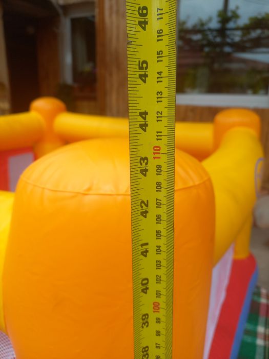 Надуваем детски батут Intex