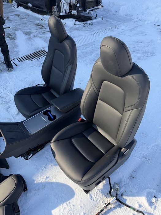 Interior piele / Tapiterie piele Tesla Model 3