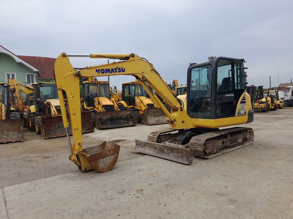 Komatsu PC56 6 tone, Miniexcavator, 2007