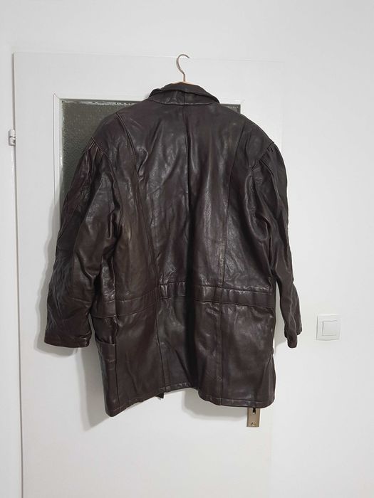 Кожена дамска шуба L