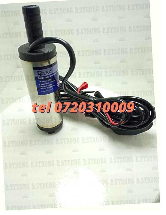 Oferta Pompa Electrica  12v Motorina Si Apa  Ulei Si Lichide