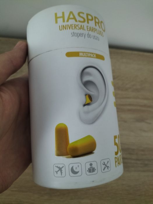 Set dopuri de urechi Haspro 50 de bucati