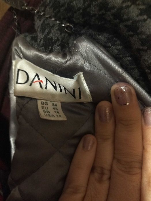 Зимно вълнено палто