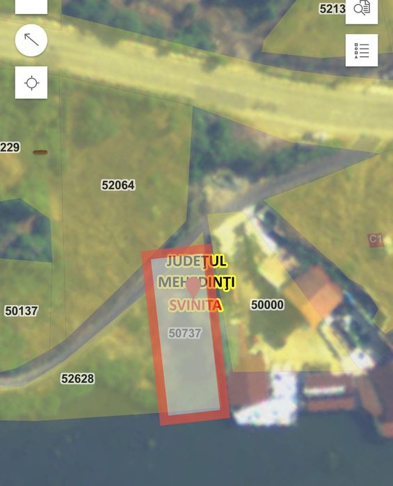 Teren de vânzare pe malul Dunării, Comuna Svinița  !