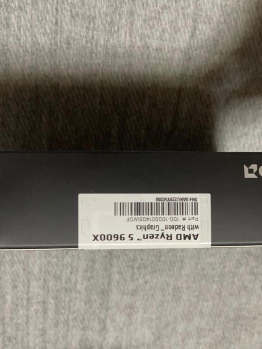 AMD Ryzen 5 9600X 6-Core 3.9GHz AM5 BOX – Nou, Sigilat