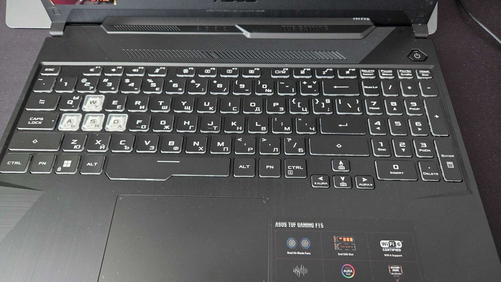 Лаптоп ASUS TUF GAMING FX506H (за ремонт или части)