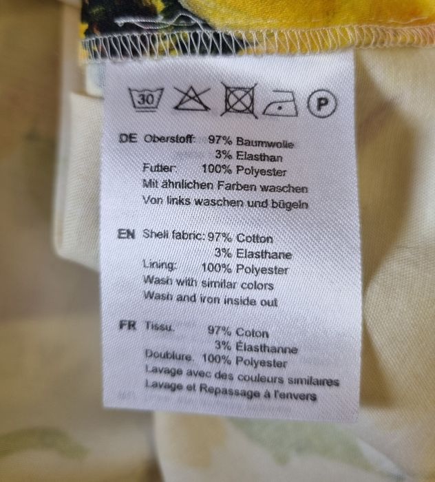 Fusta midi floarea soarelui Hallhuber