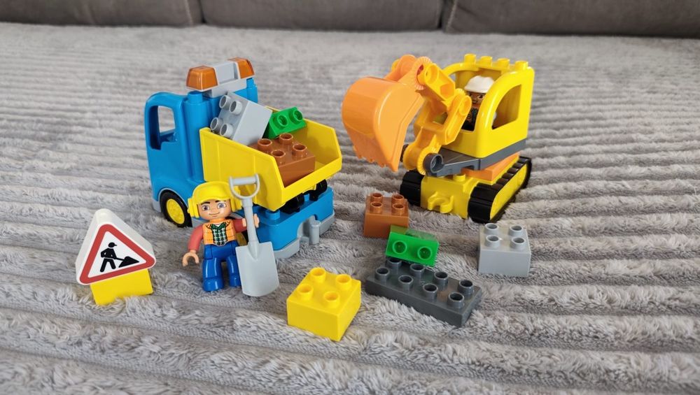 Lego duplo - camion si excavator 10931