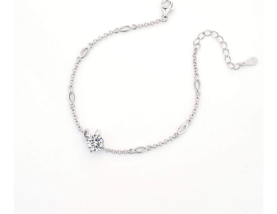 Сребърна гривна - зодия Рак - Silenti jewelry