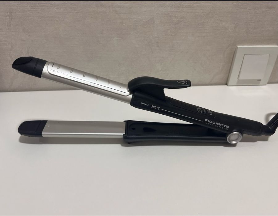Ориганальный Rowenta утюжок + плойка
