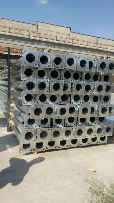 Опоры освещение Горячего оцинкования