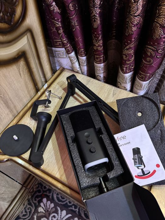 Mikrafon Fifine AM8 (Yangi, Full komplekt)