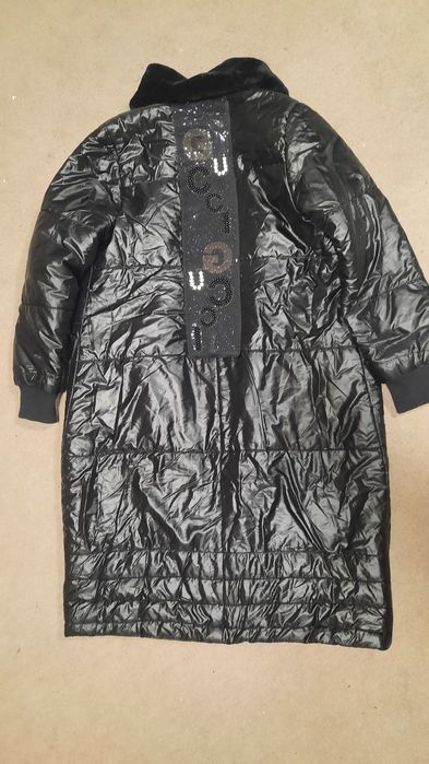 Куртка женская/ чёрная-красная