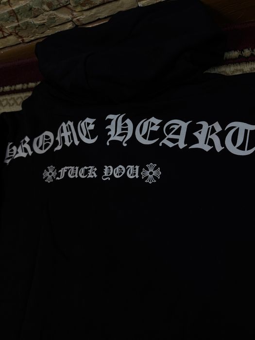 Chrome Hearts zip hoodie