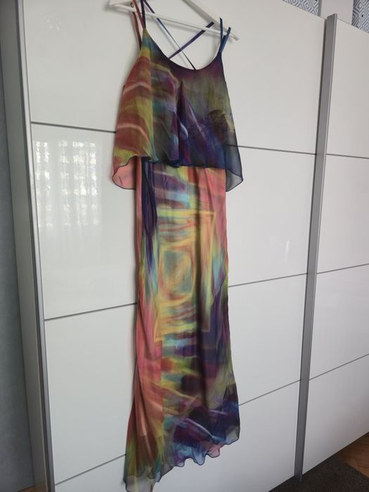 Дамска ефирна рокля - размер М