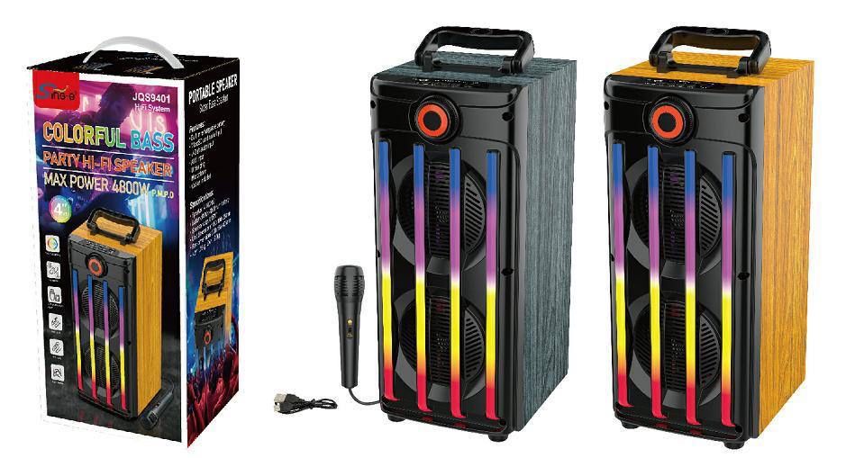 Мощный колонка для дома, калонка, 2в1, компактный колонки, с микрофон