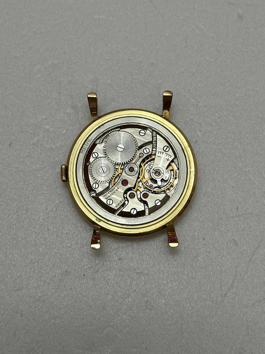 CEAS AUR 18K IWC SCHAFFHAUSEN - Cal 89 - 37mm - Fancy Lugs - 1953 -NOS